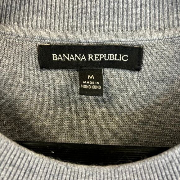 Banana Republic Serene Sweater Dress Medium 2020 Gray Knit Stretch Comfort LS - Picture 5 of 11